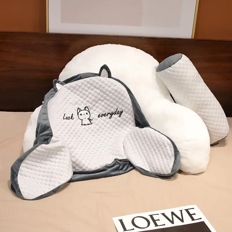 Ice Peas Pillow Cushion Soft Bed Pillow Girls Sleeping Sofa Latex Bed and Seat Can Use Big Backrest Cushion Pillow 3