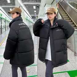 2024 New Winter Winter Jacket Down Cotton Padded Jacket Female Thick Warm Parkas Coat Loose Bread Coat Puffer Parka Outwear