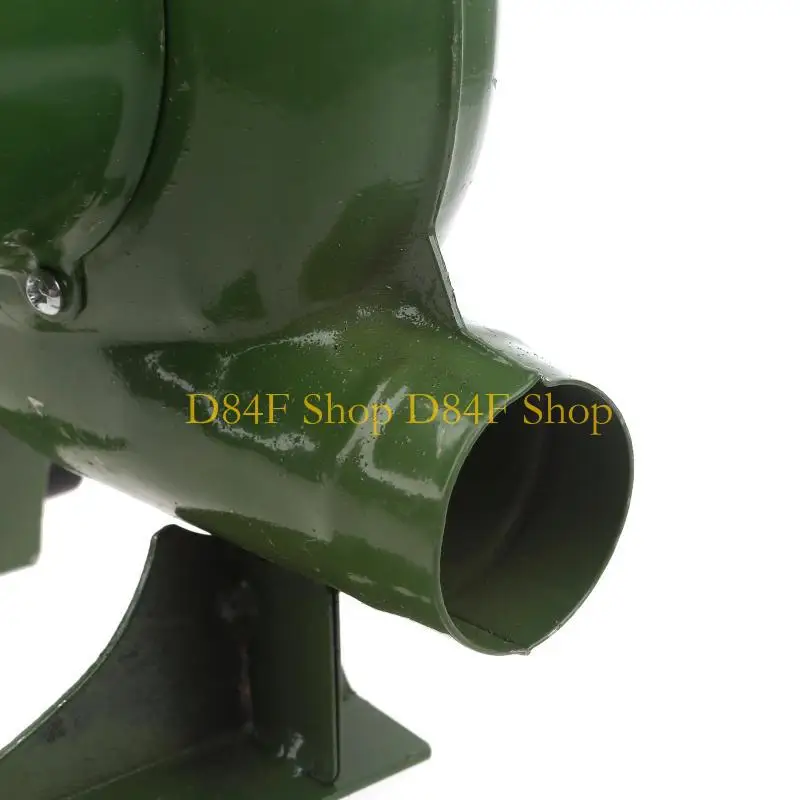 D84F 전기 바베큐 팬 공기 송풍기 DC12V 캠핑 요리 스토브 벨로우즈 팬 + 공기 덕트