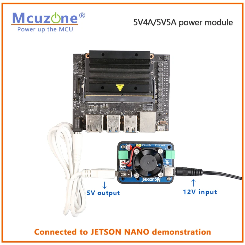 5 v4a/5V 5A moduł zasilania wsparcie Jetson Nano / NanoPi / Raspberry Pi