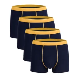 Men's Boxer Cotton Boxers Letters Underpants Male Stretch Shorts Boys Underwear Breathable Lingerie Men Comfortable Boxer Tangas