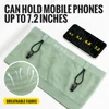 WRELS Woven Elastic Sports Waist Bag Pack Belt Hydration Waist Pack Ultralight Waist Bag Phone Holder for Outdoor Trailing Run 4