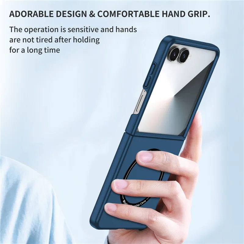 Magnetic Matte Translucent Armor Shockproof Case with Magsafe Compatibility
