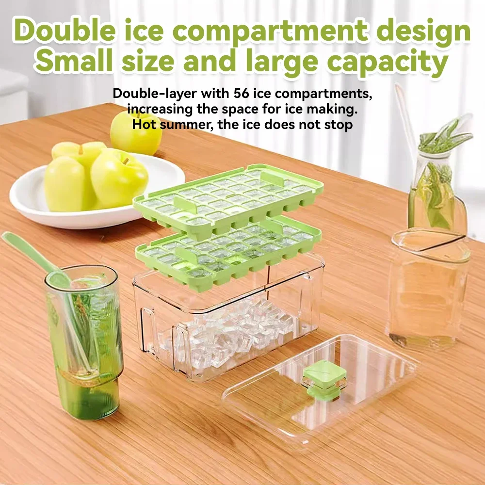 Ice Cube Mould Refrigerator Food Grade Silicone Ice Cube Tray Freezer Juice Whisky Coffee Givers Friend Gifts silicone ice cube maker ice maker