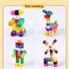 100 PCs Puzzle Early Education Creative Square Particle Arithmetic 2cm Mosaic Connecting Building Blocks Puzzle Toys 2