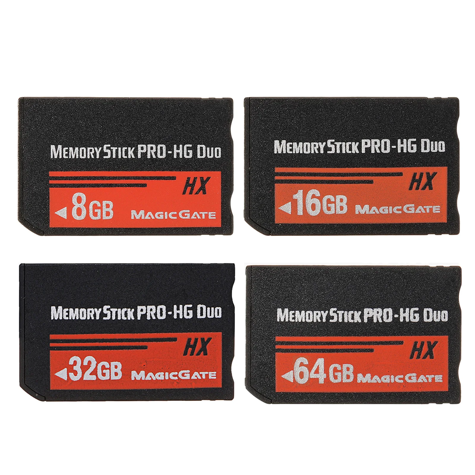 

64GB 32GB 16GB 8GB Memory Stick MS Pro for Duo Memory Card Full Real Capacity HX Game Card Memory Card For PSP2000 3000 Dropship