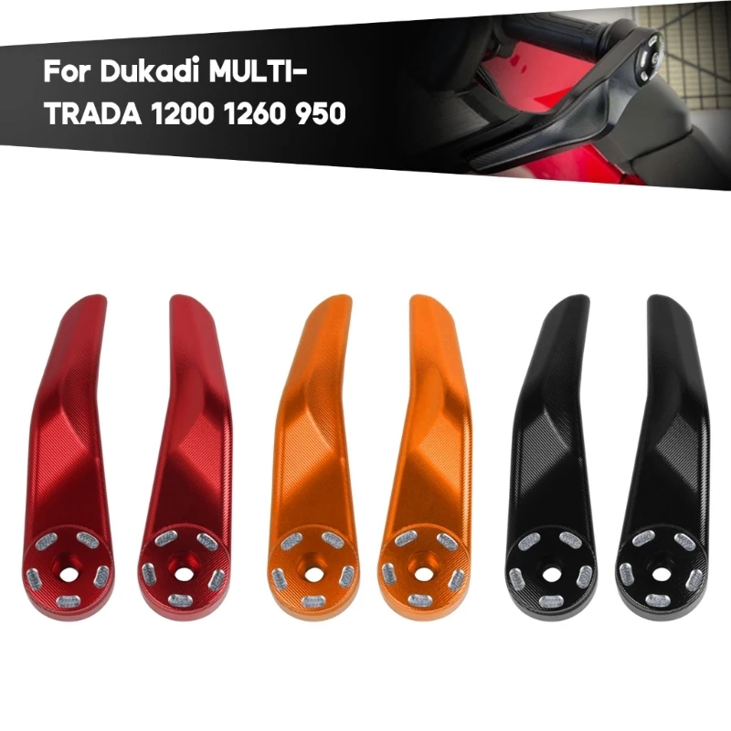 

2pcs Motorbike Hand Guard Handguard Shield Windproof-Motorcross Protector Shield for 950 1200/1200S 1260 1260S Universal