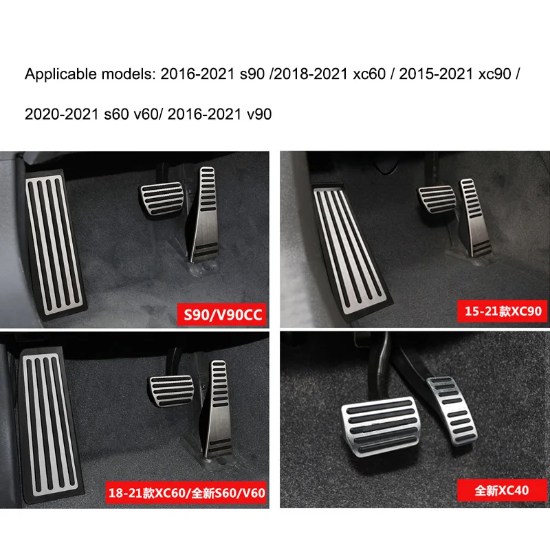 Auto Fuß Pedal Pads Abdeckung Für Voxy 90 Serie 2022 Zubehör Gaspedal Bremse  Pedale Cov