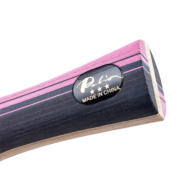Original PALIO 3 Stars Carbon Table Tennis Racket with CJ8000 Rubber Loop Offensive Spin Attack Ping Pong Bat with Bag 6