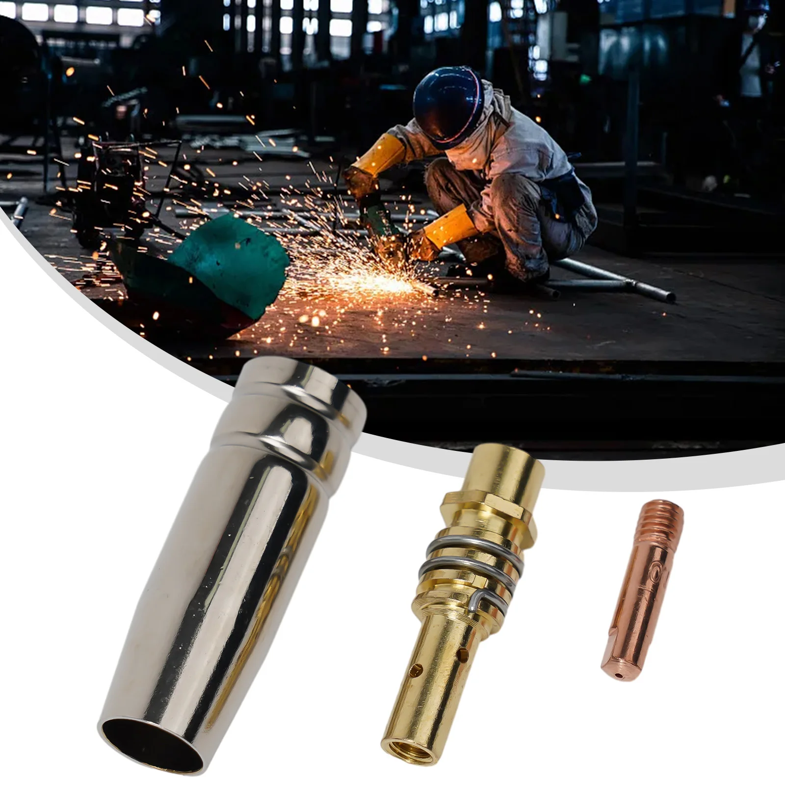

15AK Torch Conductive Tip Nozzles Contact Tips For Welder Tip Holder Soldering And Welding Supplies Accessories