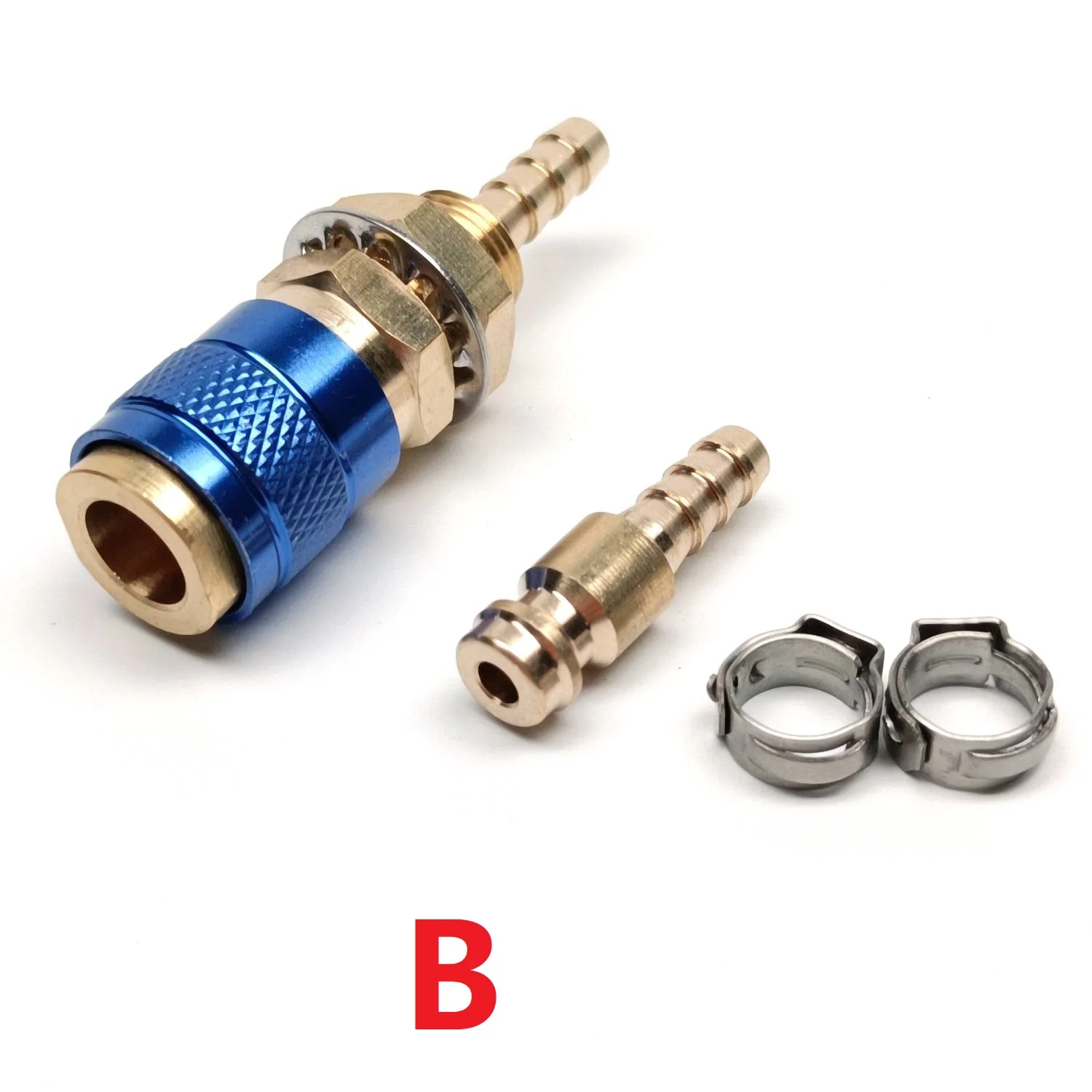 Fit ID 5mm OD 8mm Hose Pipe Male Female Water Cooled Gas Adapter Quick Connector 501D WP-18 TIG MIG Welder Welding Torch Plug welding torch,welding cable connector