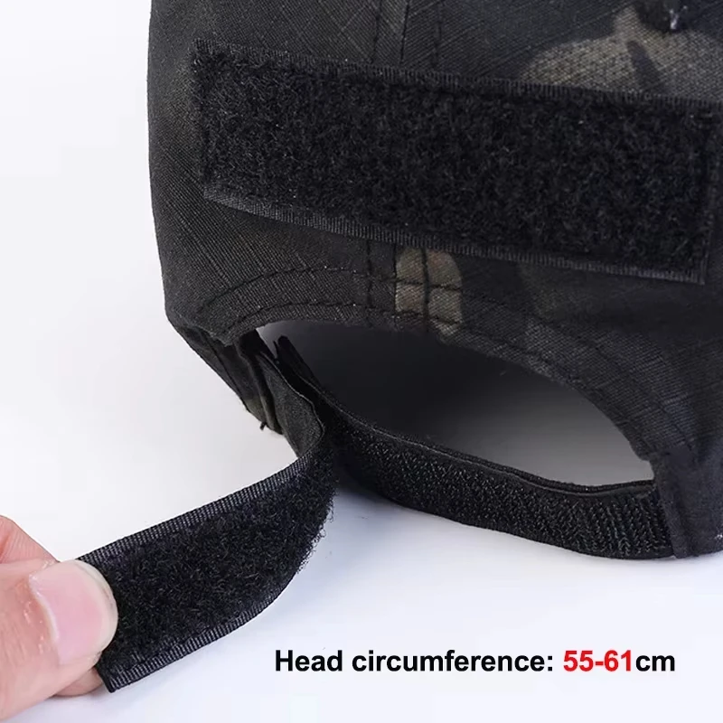 Camouflage Outdoor Sunscreen Cap - Unisex Sun Hat for Sports, Hiking, Fishing, and Hunting