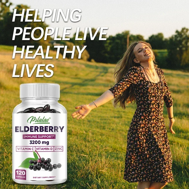PSLALAE Elderberry Capsules