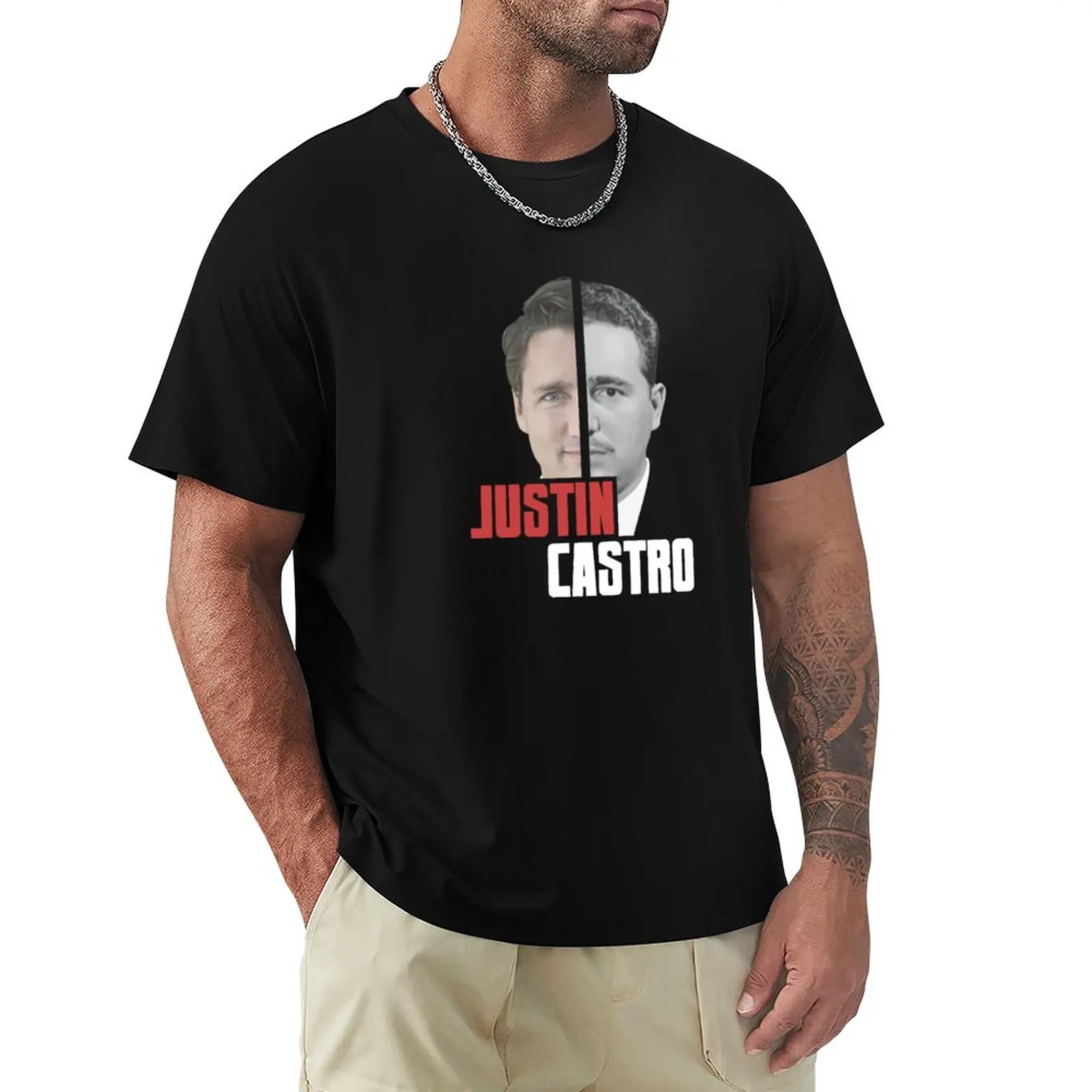 

Justin Castro Shirt T-Shirt new edition summer tops mens tall t shirts