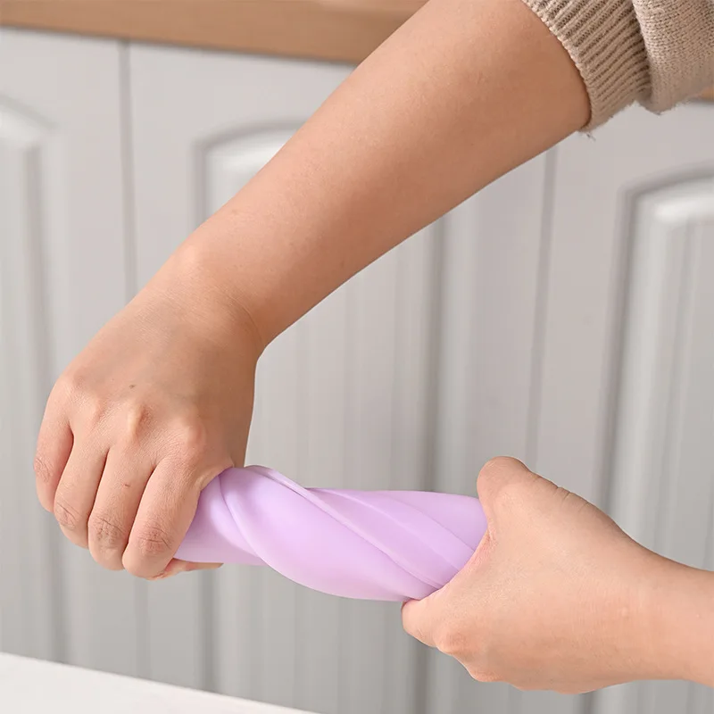 Eco-Friendly Reusable Silicone Storage Bag Set for Fresh Food Preservation