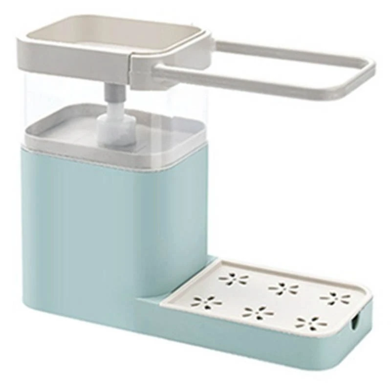 

HOT SALE Press The Automatic Liquid Detergent Box, Three-In-One Sink With Towel Bar Rack