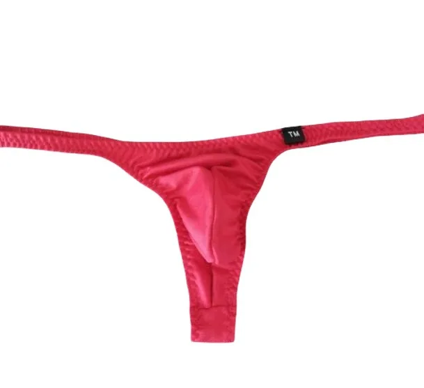 

Men;s seamless comfortable thong thin fashion low waist thong underwear.