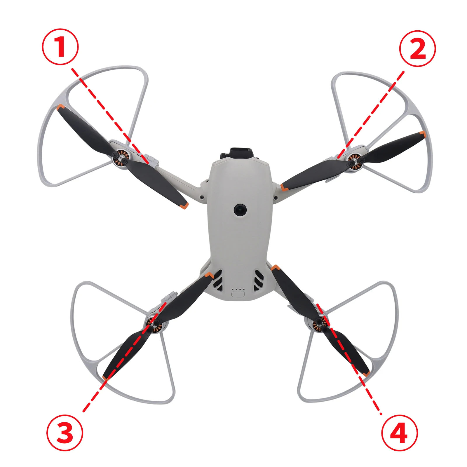 DJI Lito 1/X1용 보호 링 충돌 방지 커버 보호 케이스
