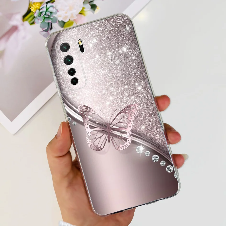 Clear Fashion Pattern Soft Silicone Case