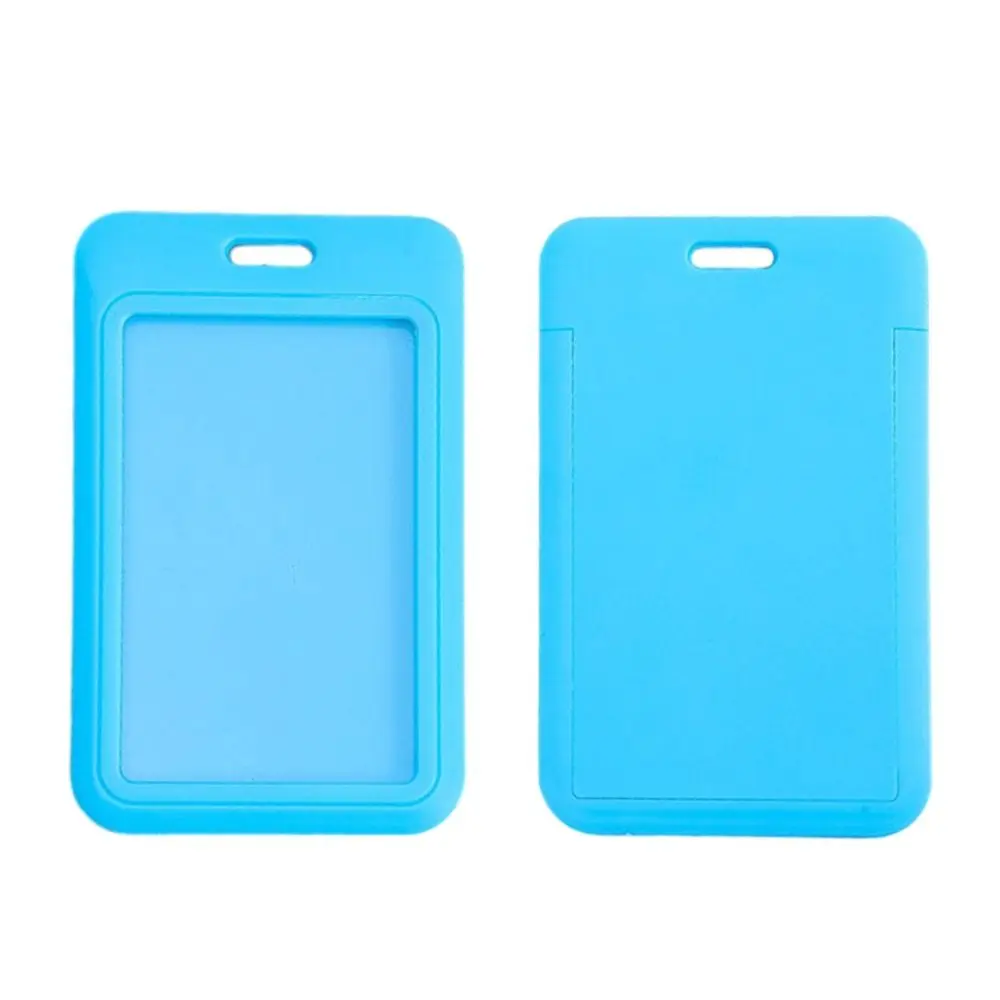 10 Pcs Porte Carte Transparent, Badge Transparent Plastique, Imperméable à L'eau Des Porte-Badges, Étui Pour Cartes D'identité, Pour Carte D'étudiants, Carte De Visite, Carte Bus, Exposition