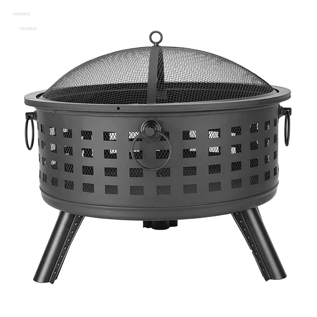 Kültéri Egyszerű Teraszfűtők Faszén Grill Tűzlemez Máglya Tűzhely Tűzfűtés Háztartási Téli Beltéri Fűtő Tűzhelyhez