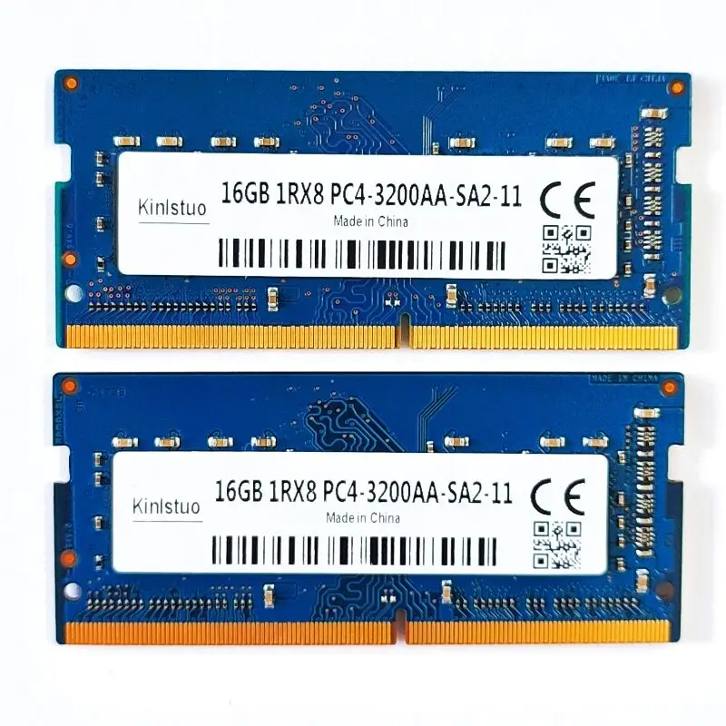 DDR4 RAMS 16GB 3200MHz Laptop memory ddr4 16GB 1RX8 PC4-3200AA-SA2-11 SODIMM 1.2V Notebook memoria 260pin