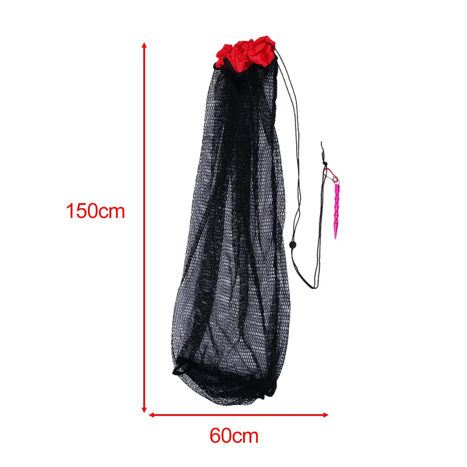 Fishing Net Bag for Crawfish Minnow Lobster Collapsible Fishing Mesh Bag