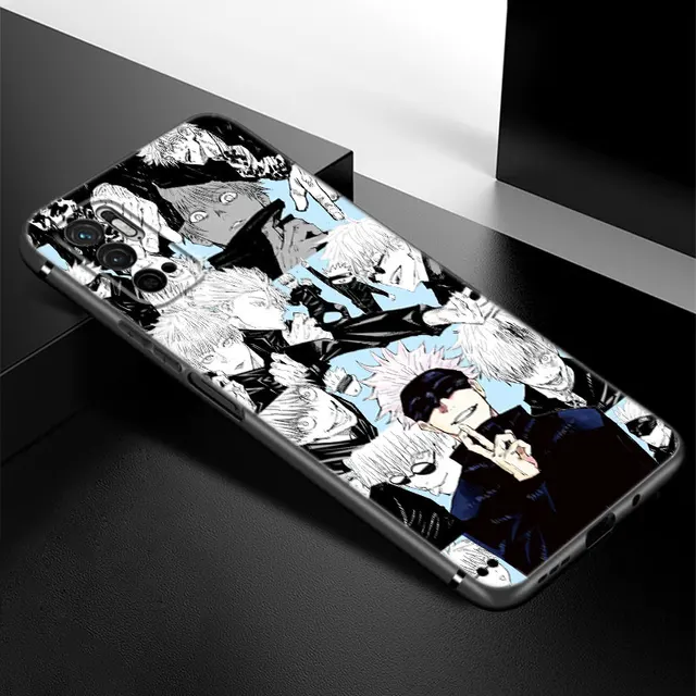 Venda Anime jujutsu kaisen fushiguro megumi caso de telefone para redmi nota  8 7 9 4 6 pro max t x 5a 3 10 lite pro > Acessórios Do Telefone Móvel 