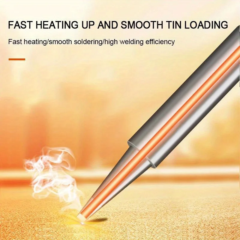 Copper Soldering Iron Tip Set Electric Soldering Iron