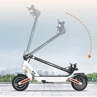 Trottinette électrique adulte KEPOW Premium 500W, vitesse élevée 40 km/h, 48V 10AH, autonomie 35 km, pneus de 10 pouces, double suspension, application intelligente pour les trajets domicile-travail 6