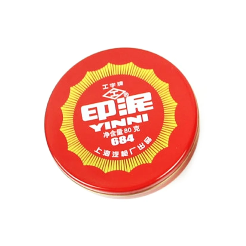 

Red Thumbprint Pad Washable Finger Pad for Office Business Use, Finger Printing Pad Pad Stamp