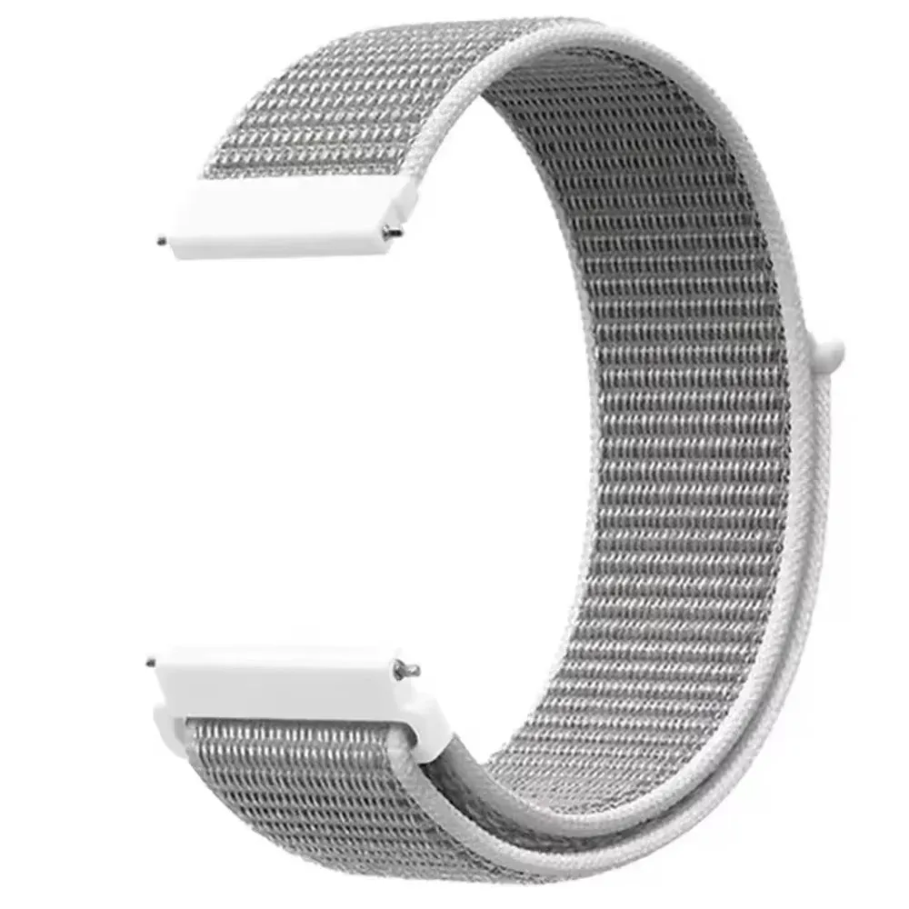 Breathable Adjustable Nylon Sports Watch Strap, 20mm/22mm
