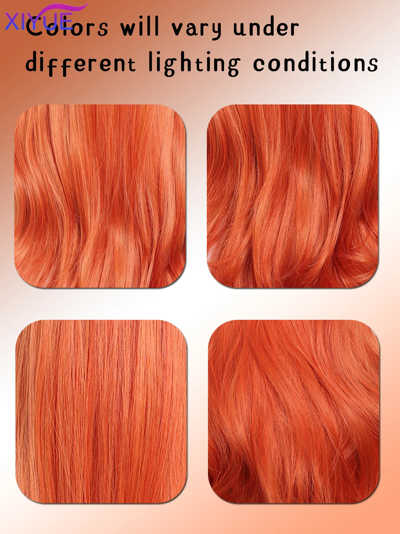 Red Brown Copper Ginger Long Straight Synthetic Lace Front Wigs for Women Natural Wave Wigs with Bangs Cosplay Heat Resistant