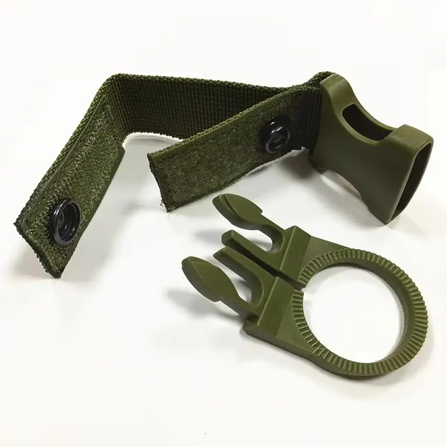 1Pcs Multi-Functional Mineral Water Clip PortableTactical Nylon Ribbon Mountaineering Buckle And Water Bottle Clip Easy To Carry