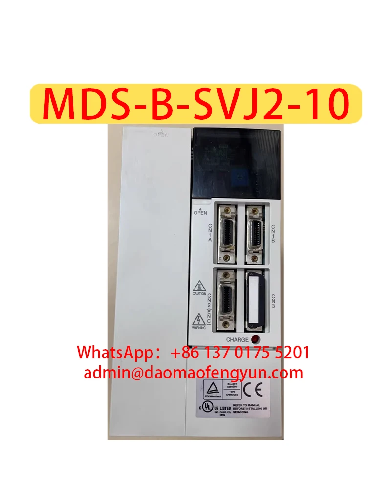 MDS-B-SVJ2-10 중고 서보 드라이브 MDS B SVJ2 10, 빠른 배송