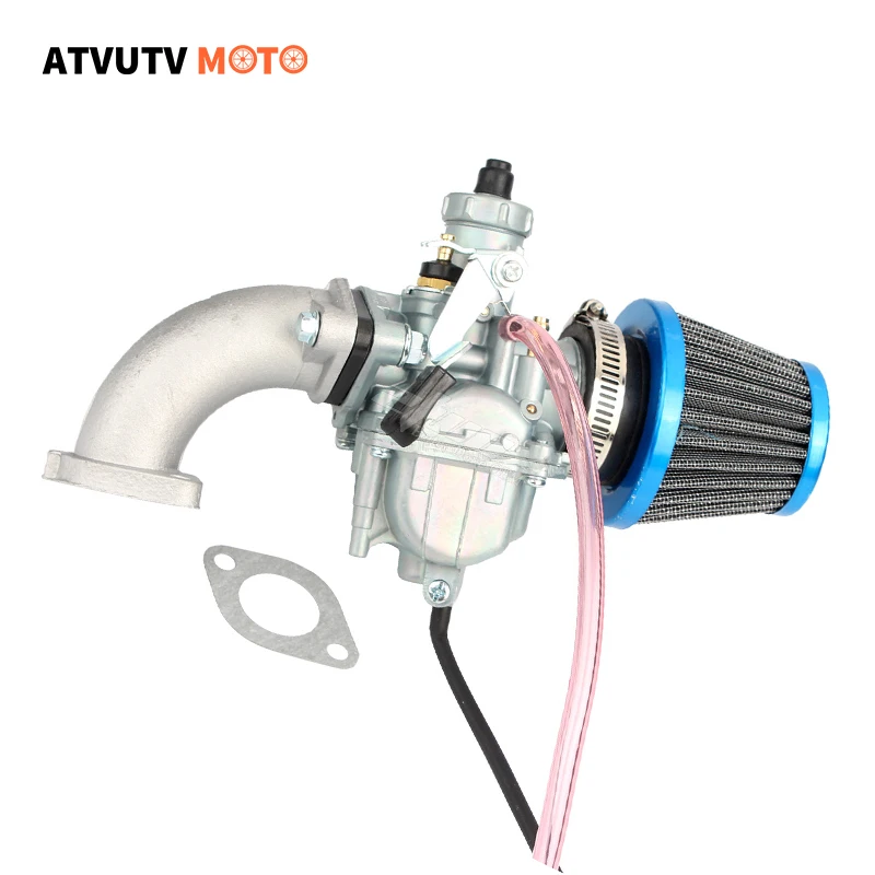 Motorcycle VM22 Carburetor PZ26 26mm Carb With Air Filter Intake Inlet Manifold For 125 140 150 160cc Lifan YX Dirt Pit Bike |