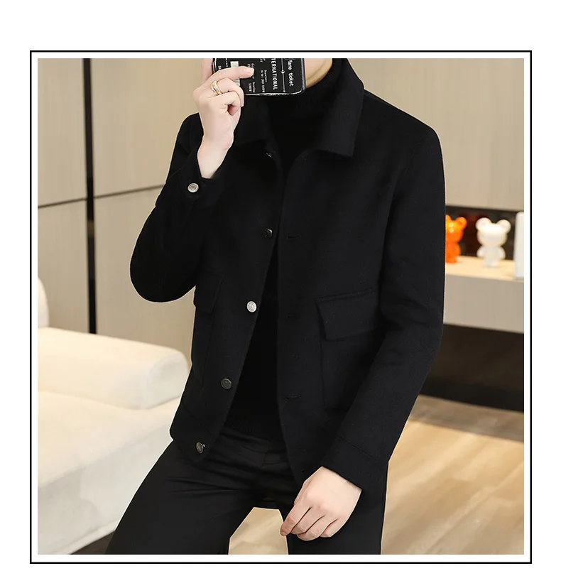 Trench Uomo Lungo Leggero - Impermeabile E Antivento Per Autunno E Inverno - Foto 12