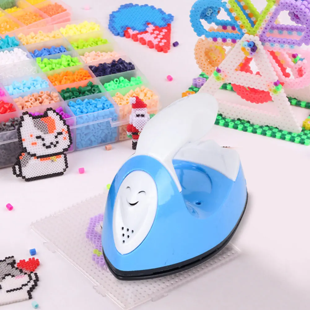 DIY Handheld Mini Iron Portable Electric Small Heat Press Iron Versatile Rapid Heating-Up for Hot Drilling Name Cloth Stickers