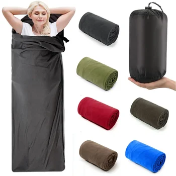 Fleece Camping Sleeping Bag 1