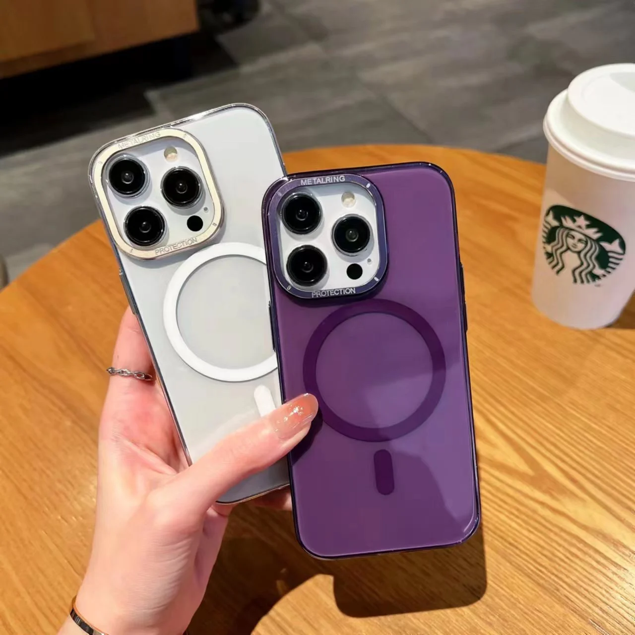 Sinjimoru - Funda De Silicona De 4 Capas Para IPhone 12/12 Pro MagSafe