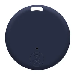 Wireless Bluetooth Key Finder Locator with Long Battery Life for Keys, Wallets, and Bags (Dark blue)