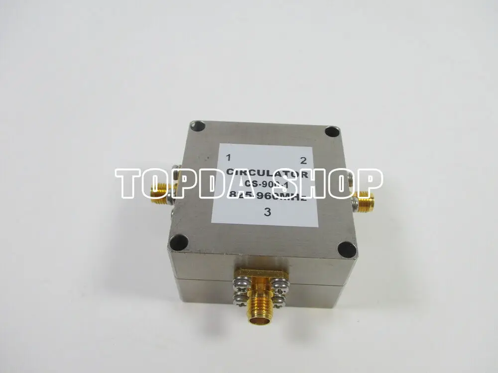

1 шт., стандартный микроволновый коаксиальный циркулятор SMA RF 825-960 МГц