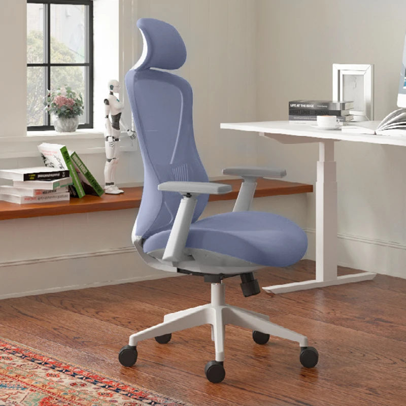 Ergonomic Blue Mesh Fabric Office Chair/modern Computer Office Furniture Swivel Chairs fennec fabric hobo bag fog blue