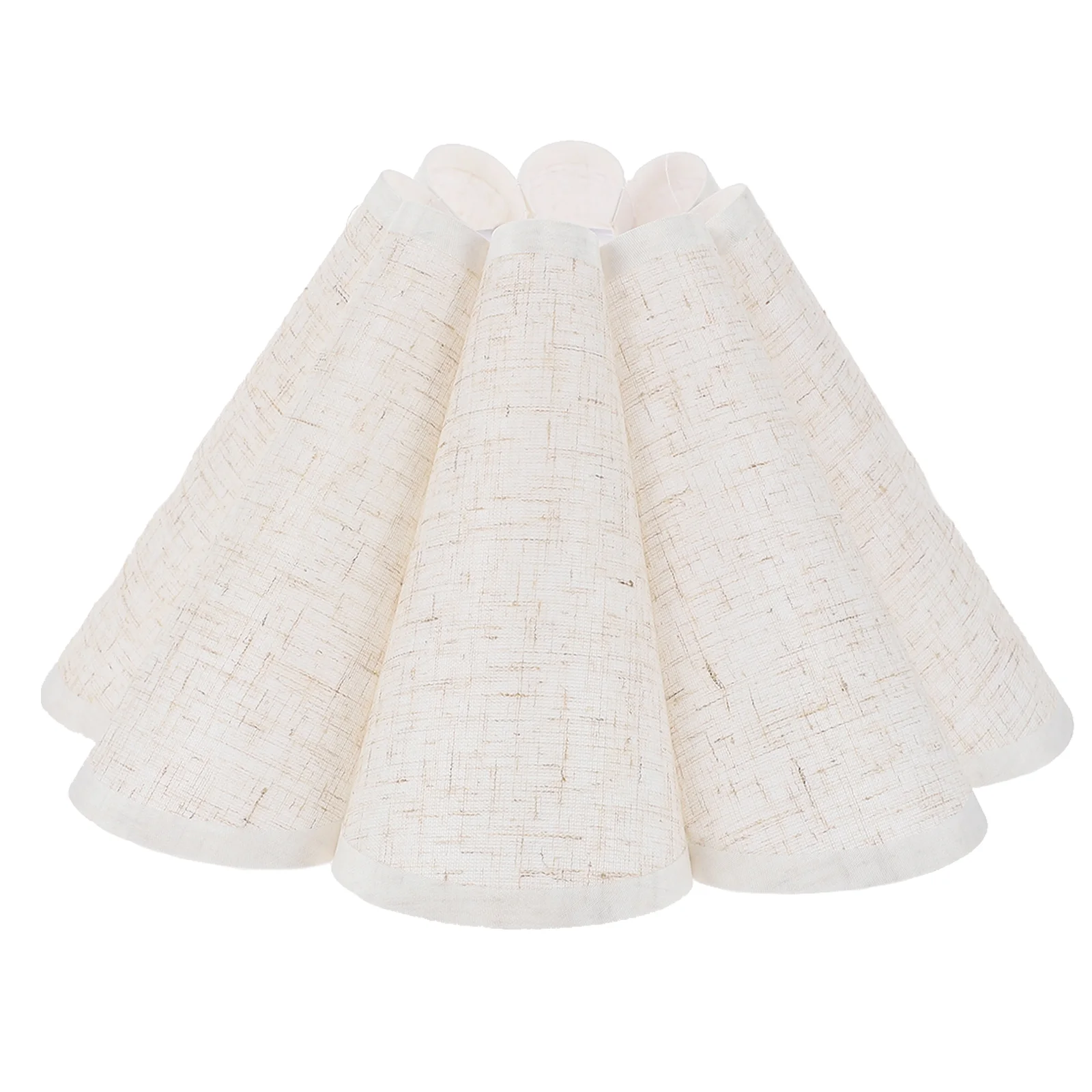 Petal Table Lamp Shade Design Korea Style Lampshade Living Room Fabric Cloth Light