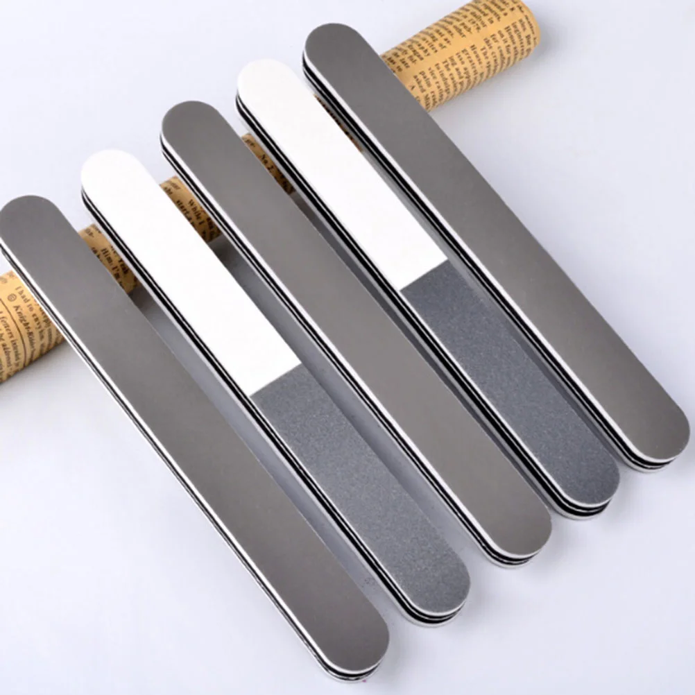 5 Pcs Professional Nail Polish Double-sided Buffers File Sanding Block Emery Board Nails accessories Products