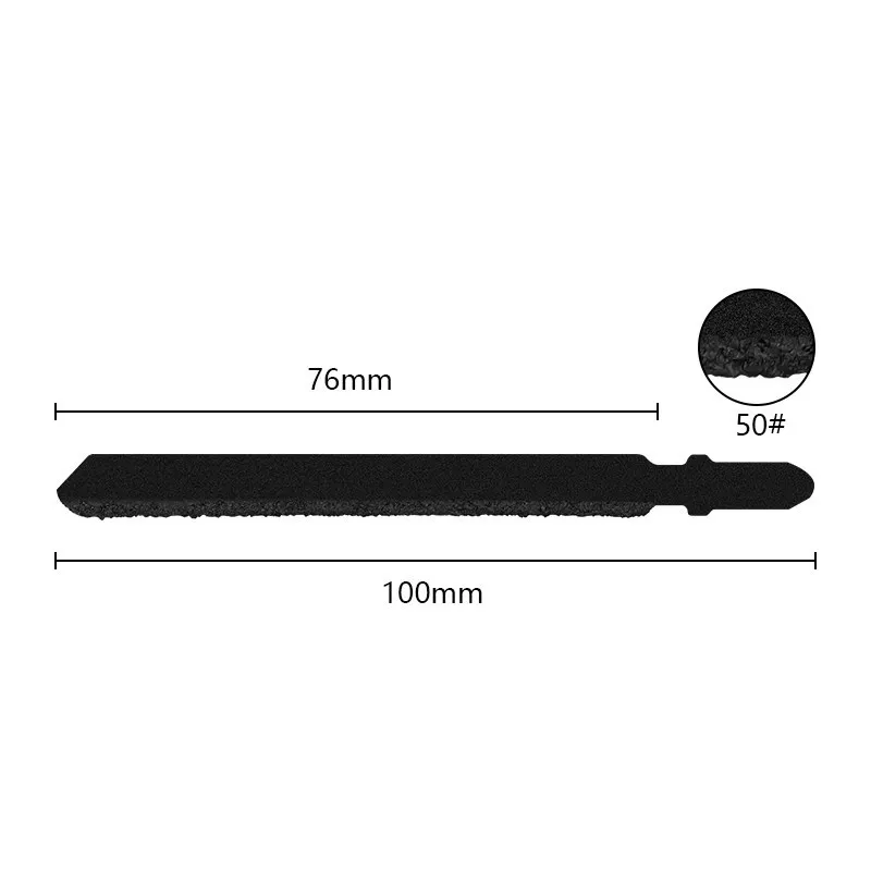 Hampton jig sägeblatt 4 zoll grit 50 t-schaft diamant jig sägeblatt zum schneiden marmor stein granit fliesen keramik schneidwerk zeug – Detail 2