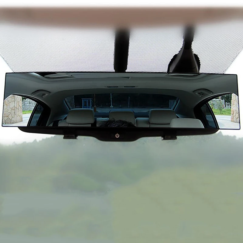Large Vision Anti-Glare Proof Angle Panoramic Car Interior Blu-ray Mirror Rear View Mirror 270mm Car HD Assist Mirror