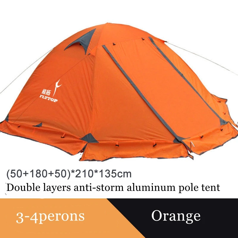 Camping Tent Portable Survival Tent 2-3Persons 4Seasons