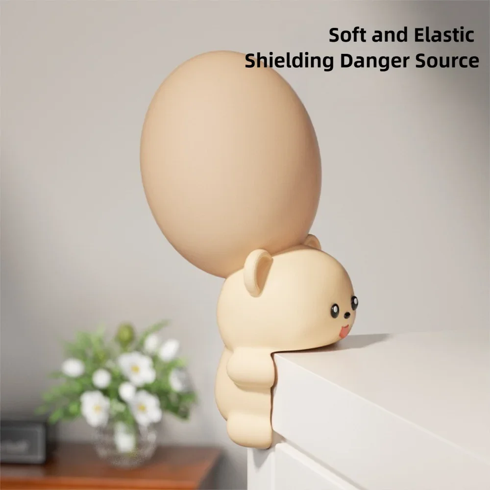 PVC Baby Table Corner Protectors Soft Anti Collision