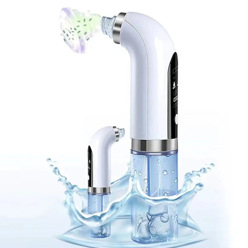 Blackhead Remover Pore Vacuum  Electric Rechargeable Comedone Extractor 3 Levels of Suction Modes and  4 Heads face clean tool juicer machines slow masticating juicer extractor cold press juicer with two speed modes easy to clean brush quiet motor for vegetables